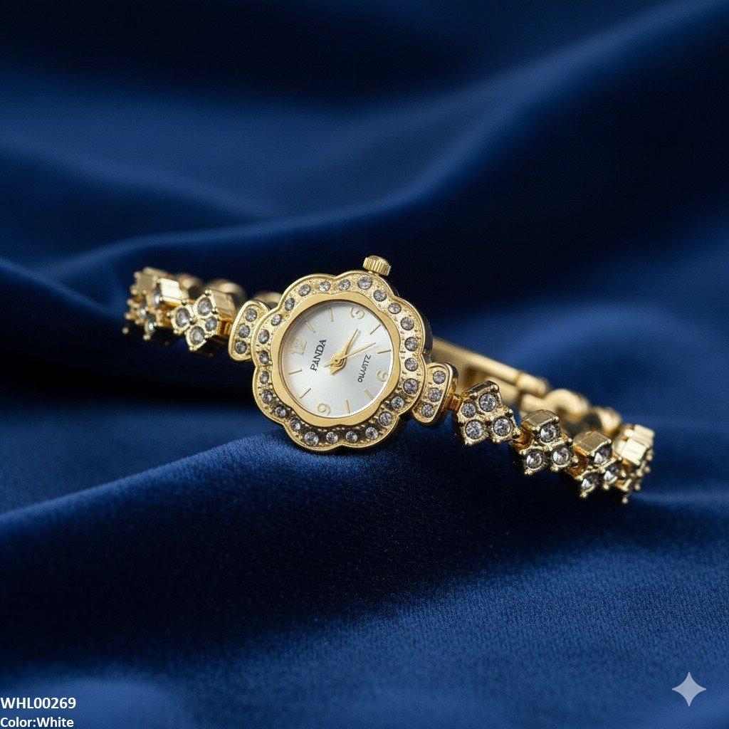 WHL00269 ZWA Flower-Shaped Bezel Watch - WHL