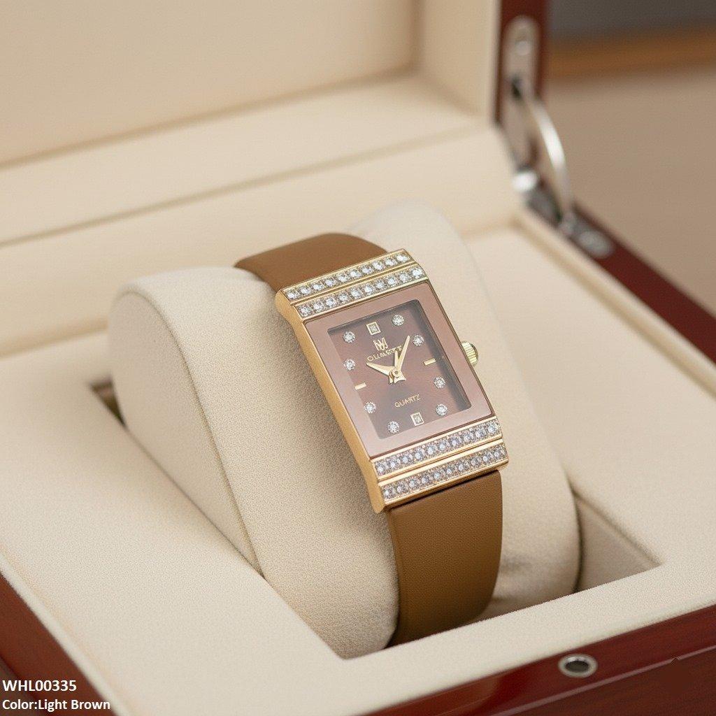 WHL00335 BWS Rectangle Dial  Watch - WHL