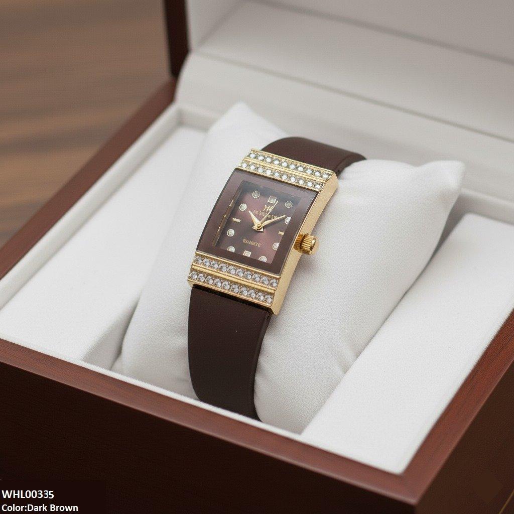 WHL00335 BWS Rectangle Dial  Watch - WHL