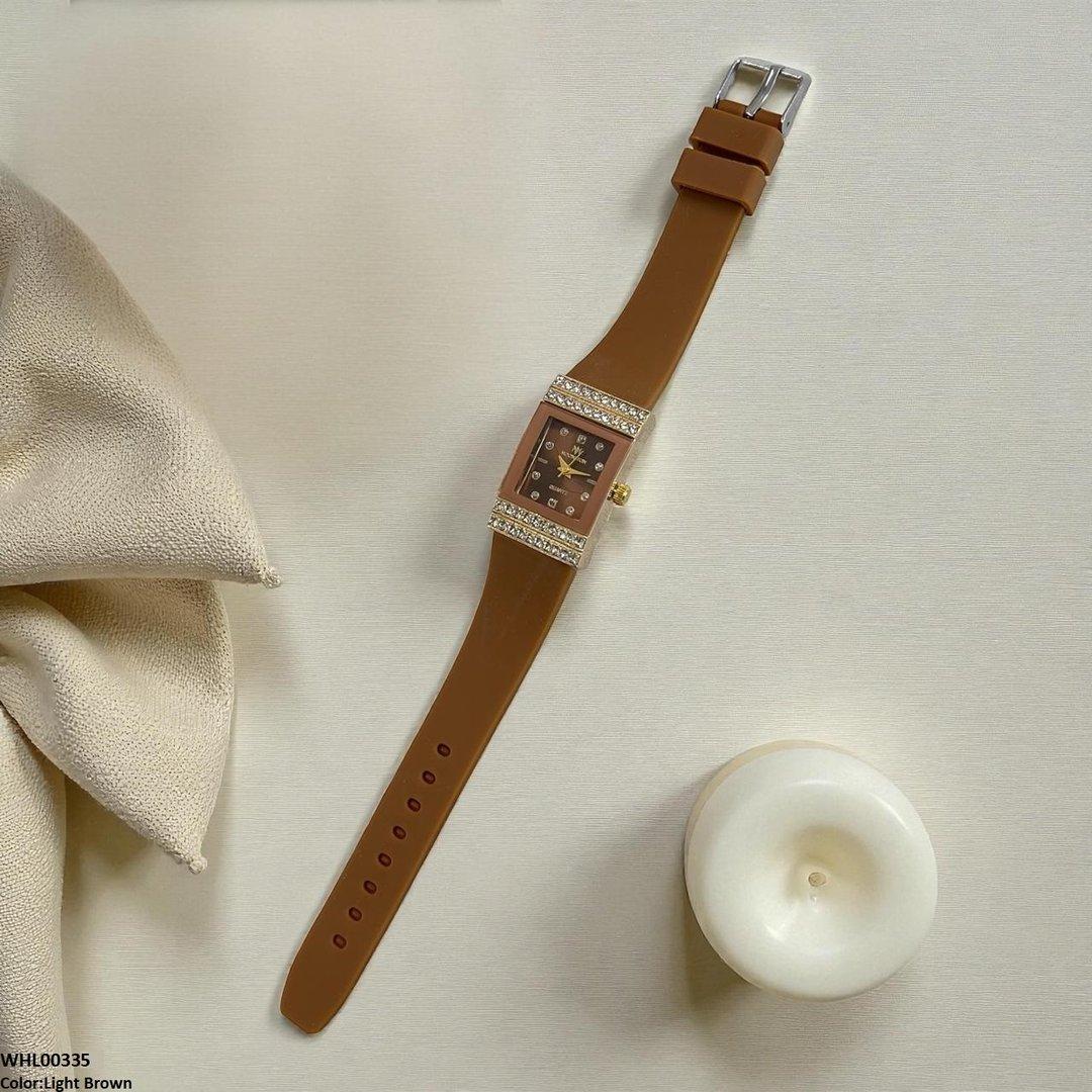 WHL00335 BWS Rectangle Dial  Watch - WHL