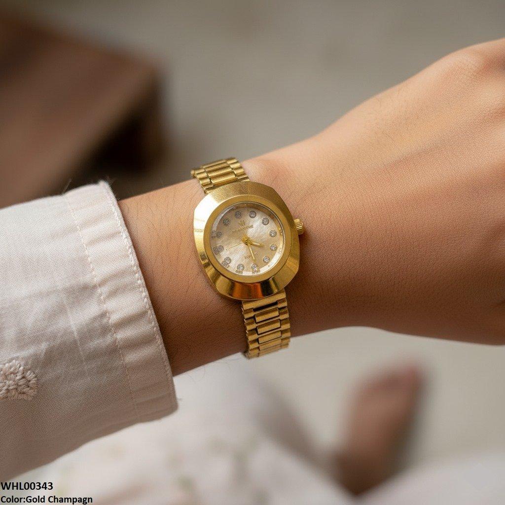 WHL00343 BWS Flower Dial Watch - WHL