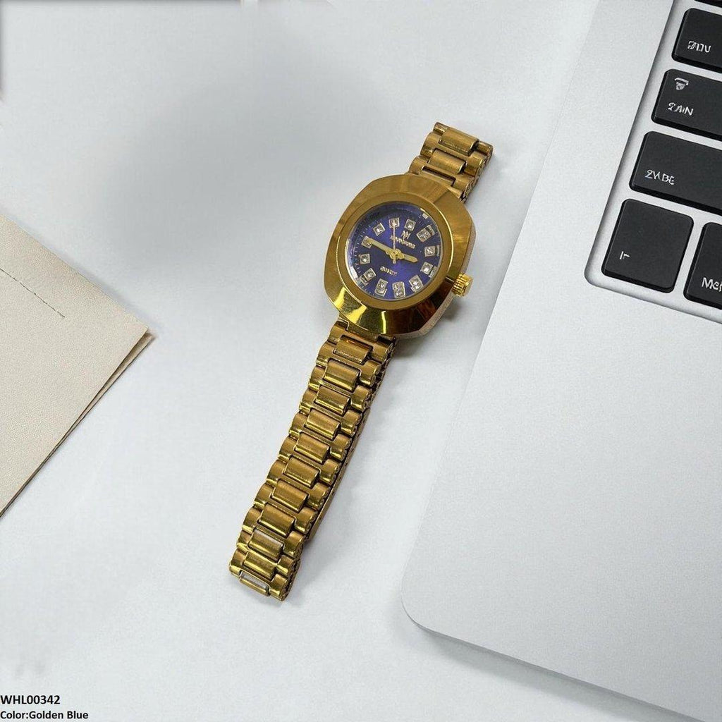 WHL00342 BWS Round Dial Link Watch - WHL