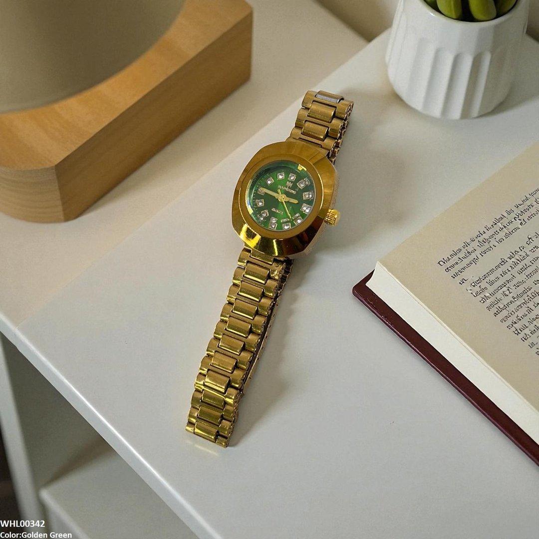 WHL00342 BWS Round Dial Link Watch - WHL