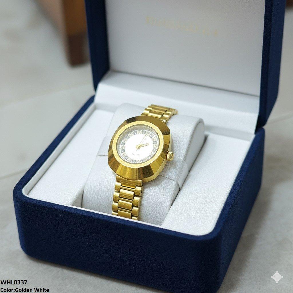 WHL00337 BWS Round Bezel Watch - WHL