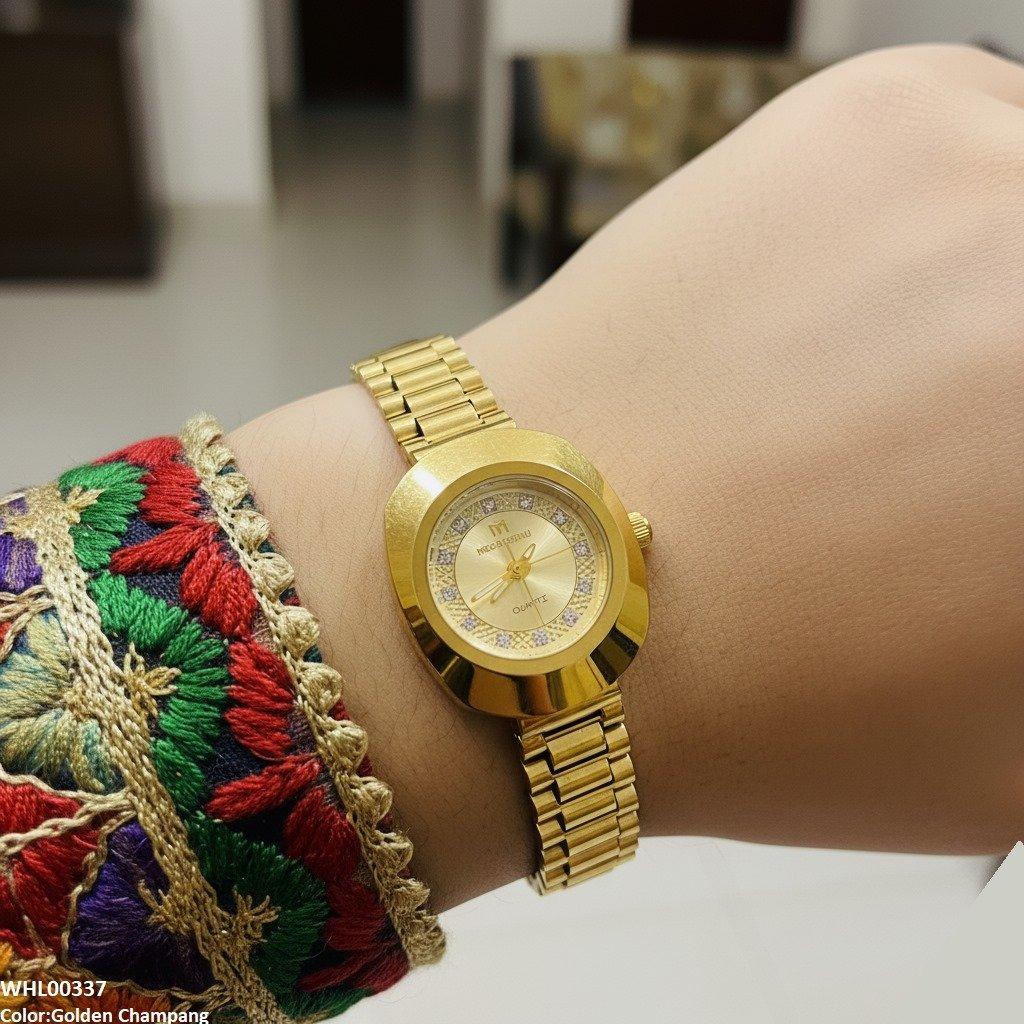 WHL00337 BWS Round Bezel Watch - WHL