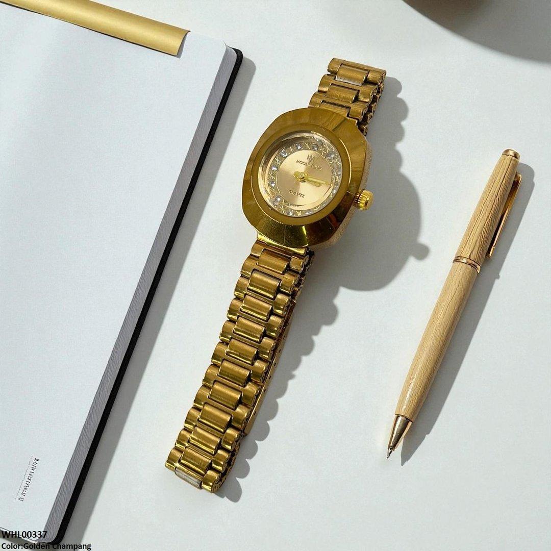 WHL00337 BWS Round Bezel Watch - WHL