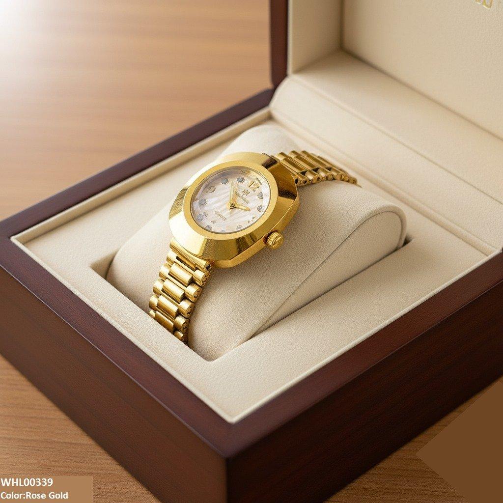 WHL00339 BWS Round Zebra Dial Watch - WHL