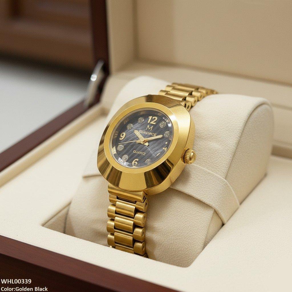 WHL00339 BWS Round Zebra Dial Watch - WHL