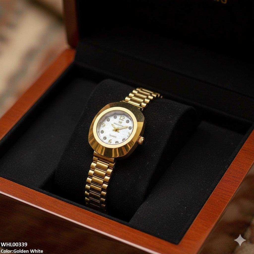 WHL00339 BWS Round Zebra Dial Watch - WHL