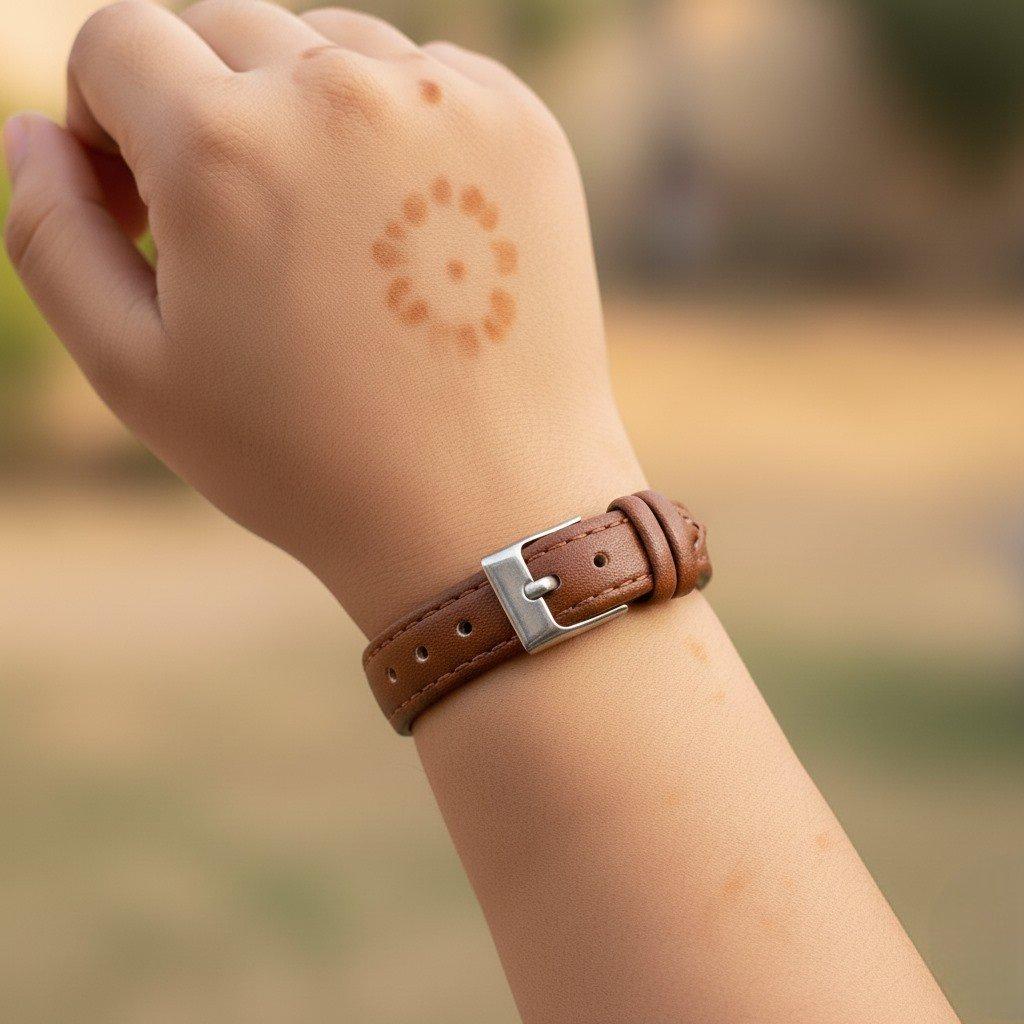 WHL00310 ZWA Heart Leather Strap Watch - WHL