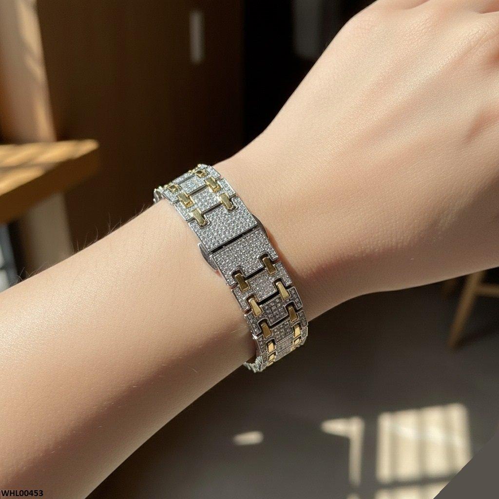 WHL00453 BWS Stone Dial Two Tone Women's Watch - WHL