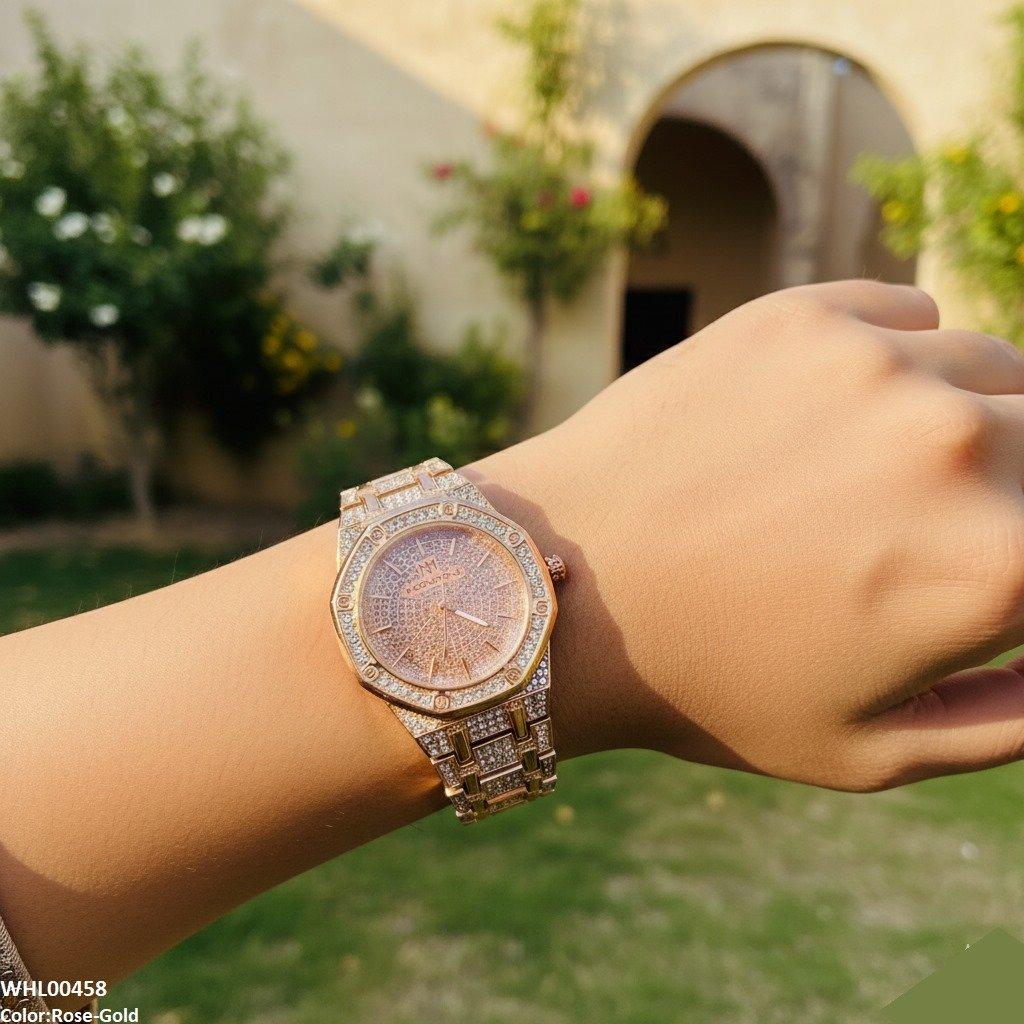 WHL00458 BWS Stone Dial Women's Watch - WHL