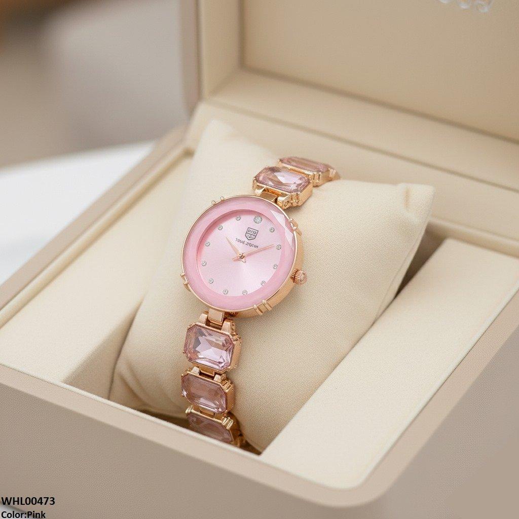 WHL00473 ZWA Round Stones Women's Watch - WHL