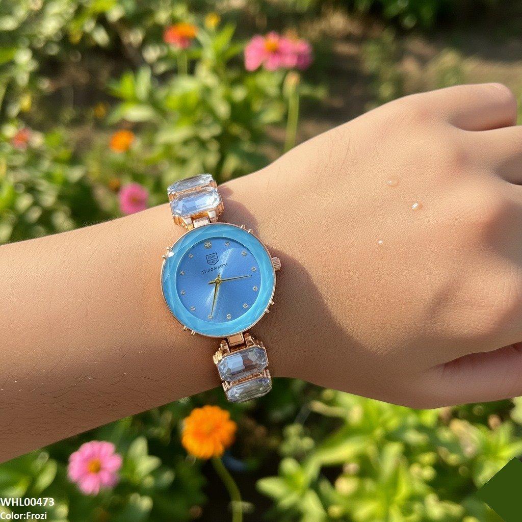WHL00473 ZWA Round Stones Women's Watch - WHL
