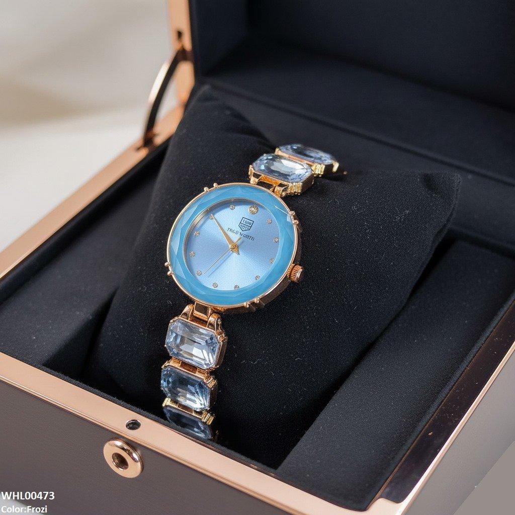 WHL00473 ZWA Round Stones Women's Watch - WHL