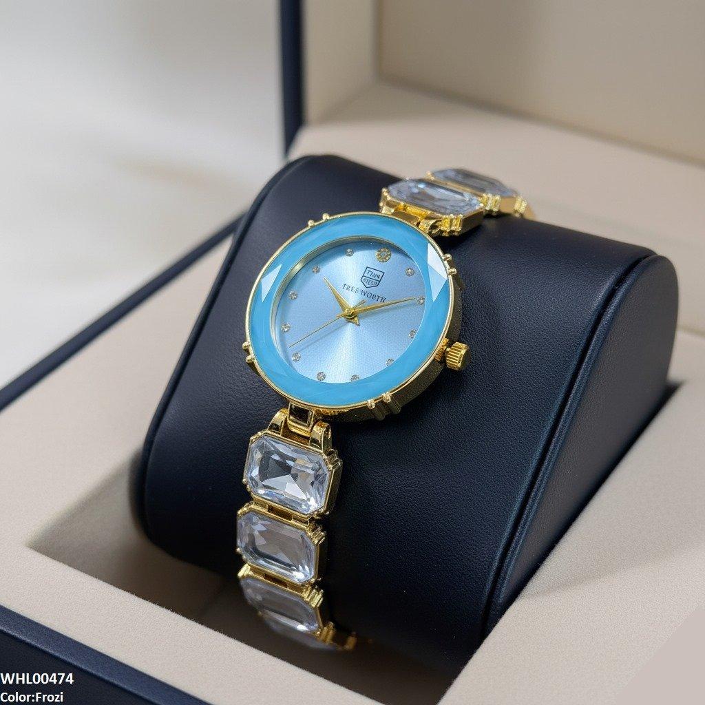 WHL00474 ZWA Round Stones Women's Watch - WHL