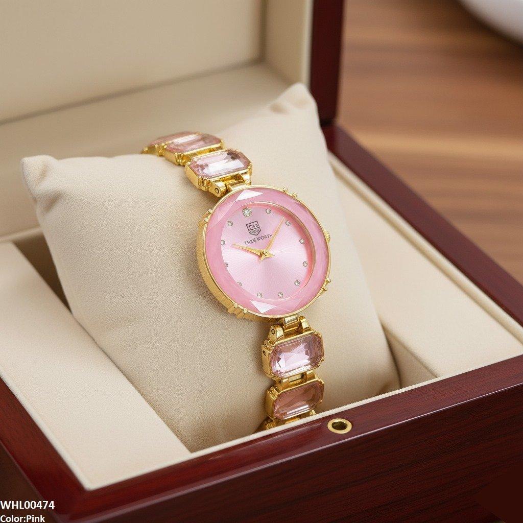 WHL00474 ZWA Round Stones Women's Watch - WHL