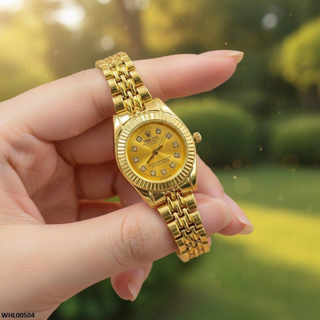 WHL00504 IWA Round Stone Dial Watch - WHL