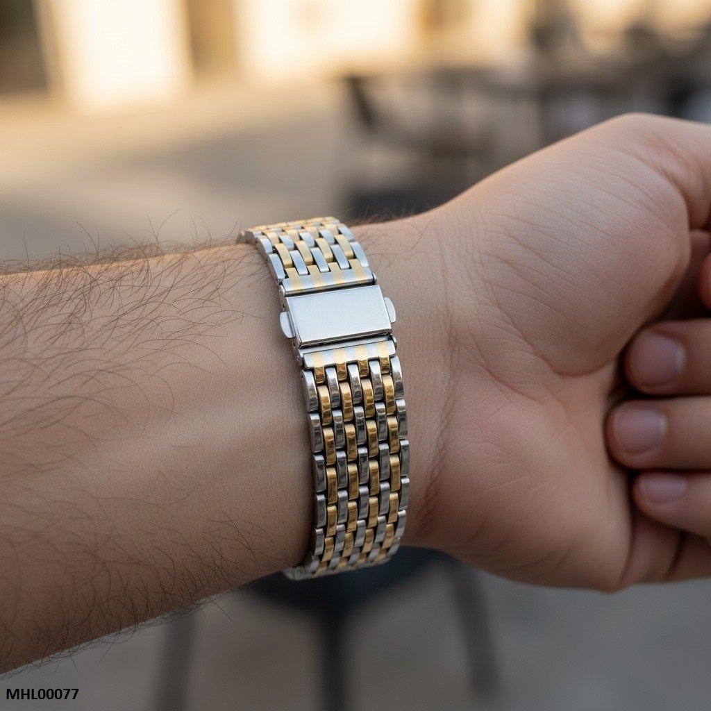 MHL00077 IWA Round Analog Dial Men's Watch - MHL