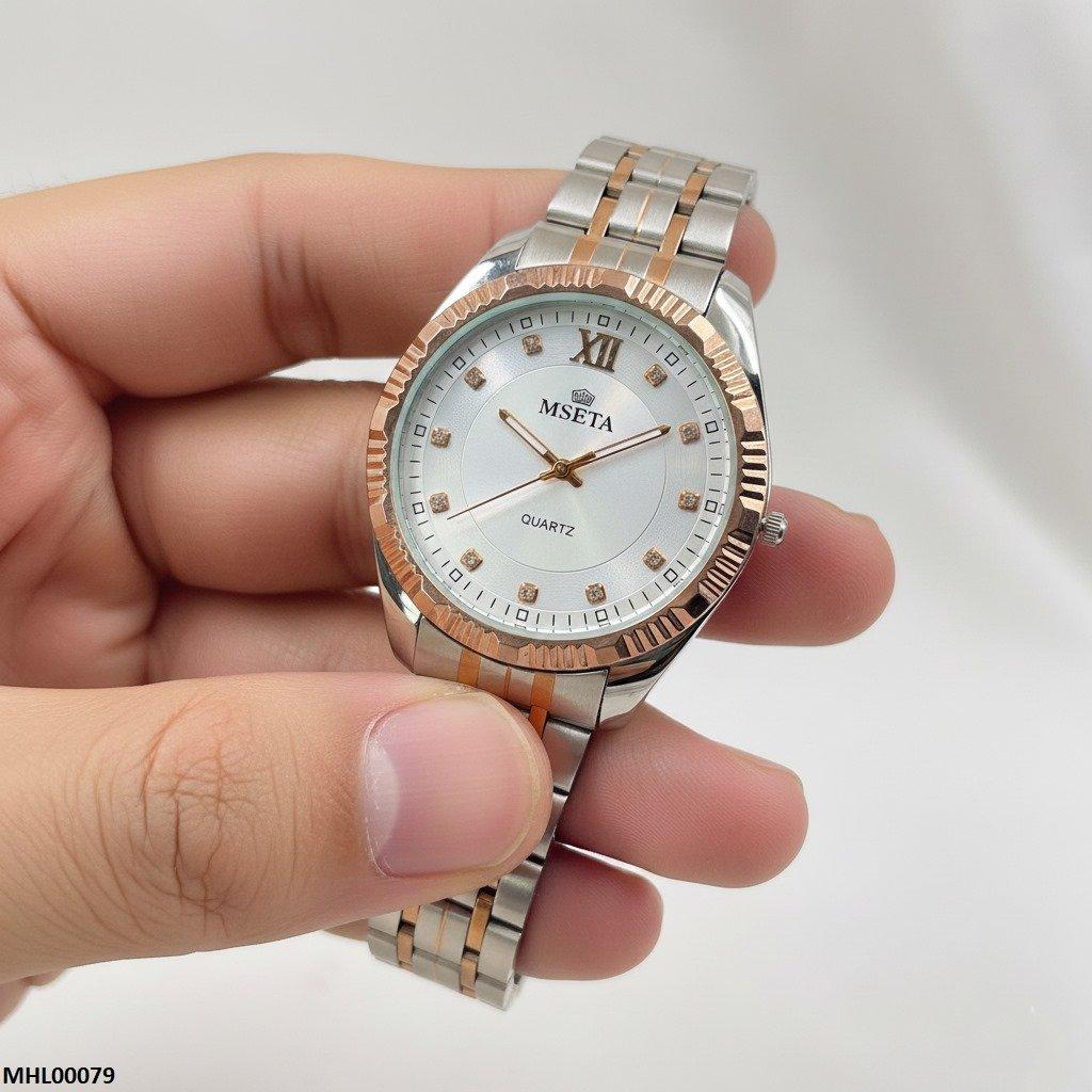 MHL00079 IWA Round Stone Dial Men's Watch - MHL