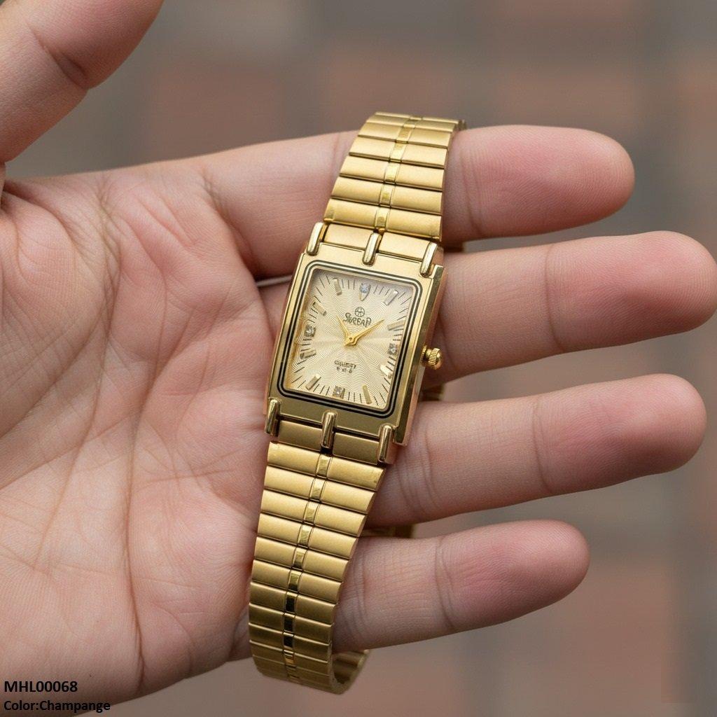 MHL00068 IWA Rectangle Dial Men's Watch - MHL