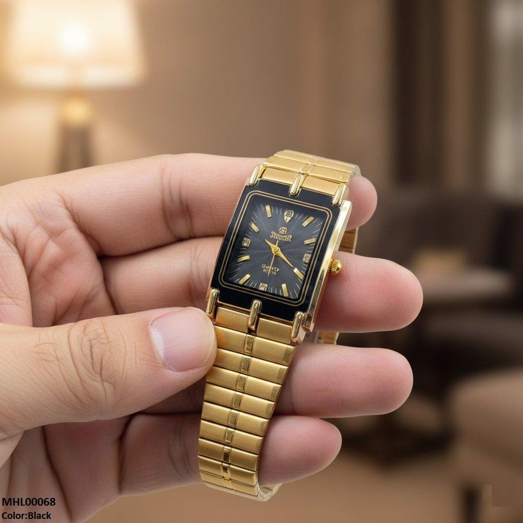 MHL00068 IWA Rectangle Dial Men's Watch - MHL