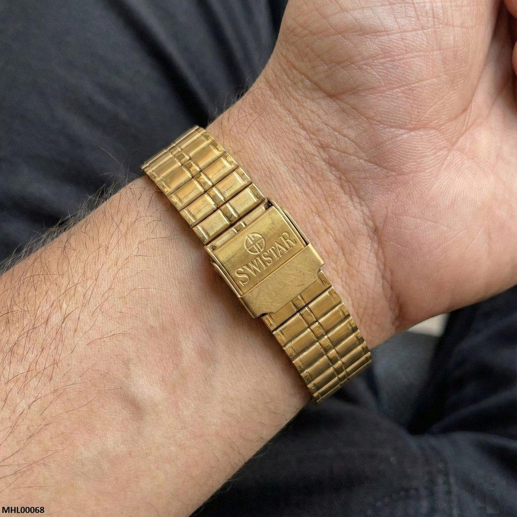 MHL00068 IWA Rectangle Dial Men's Watch - MHL