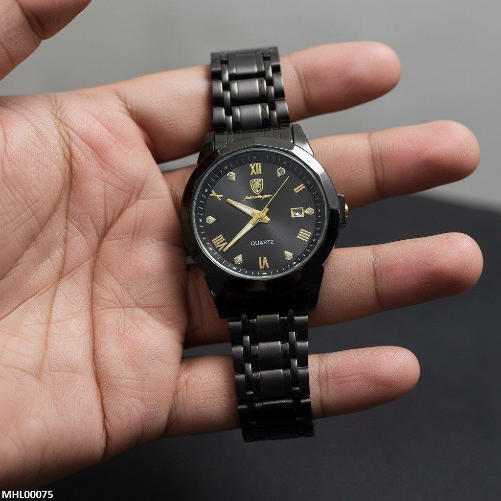 MHL00075 IWA Luxury Black Dial Men's Watch - MHL