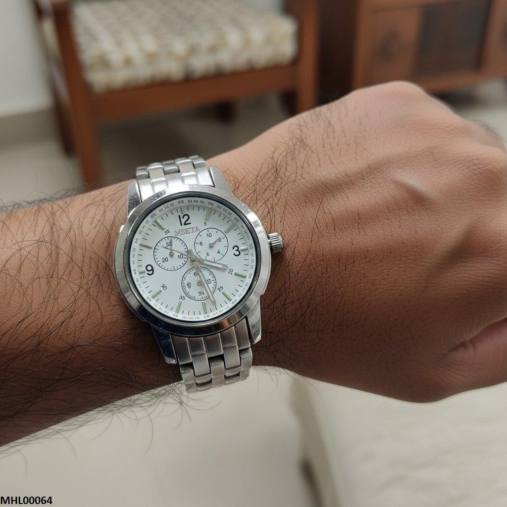 MHL00064 IWA Round Bezel Men's Watch - MHL