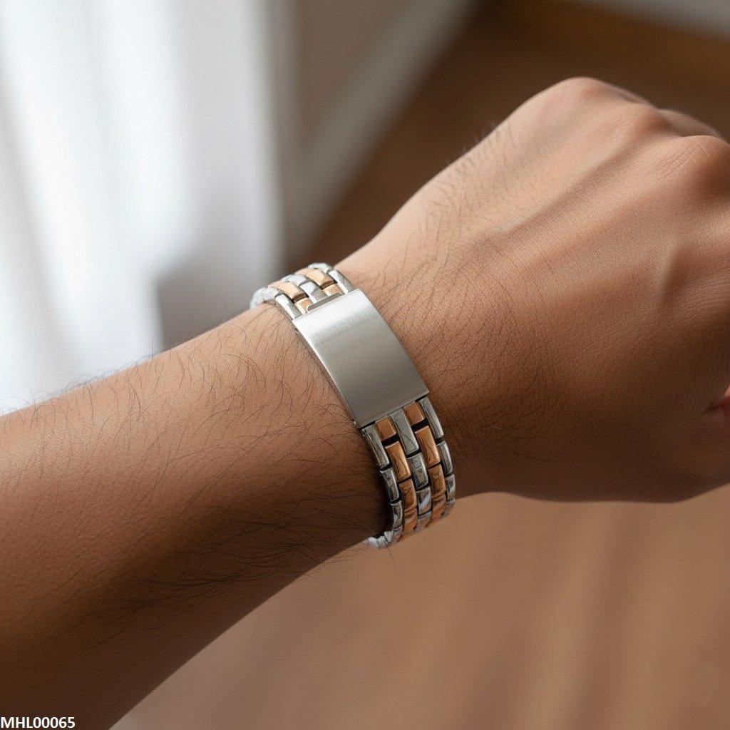 MHL00065 IWA Round Black Dial Men's Watch - MHL