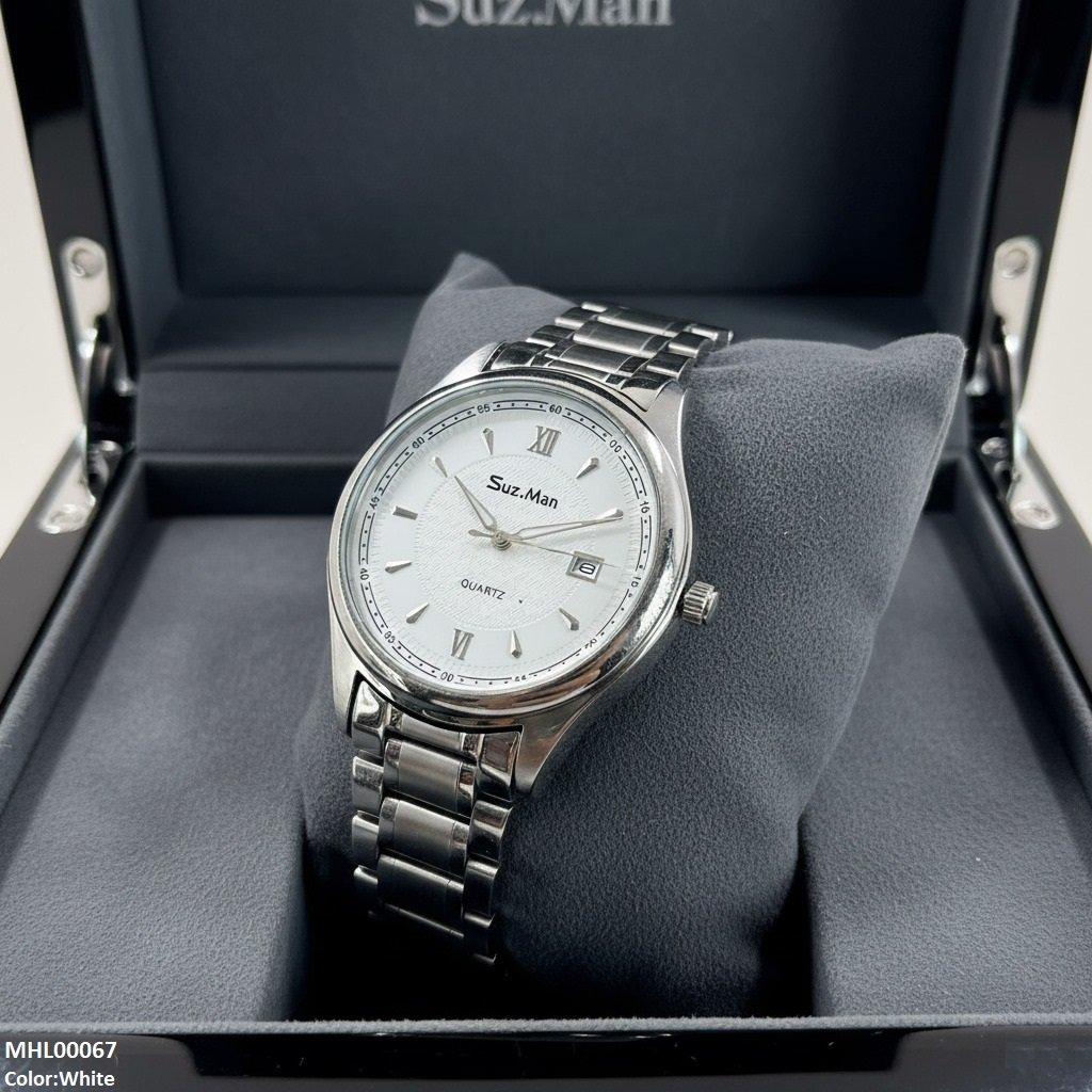 MHL00067 IWA Round Black Dial Men's Watch - MHL