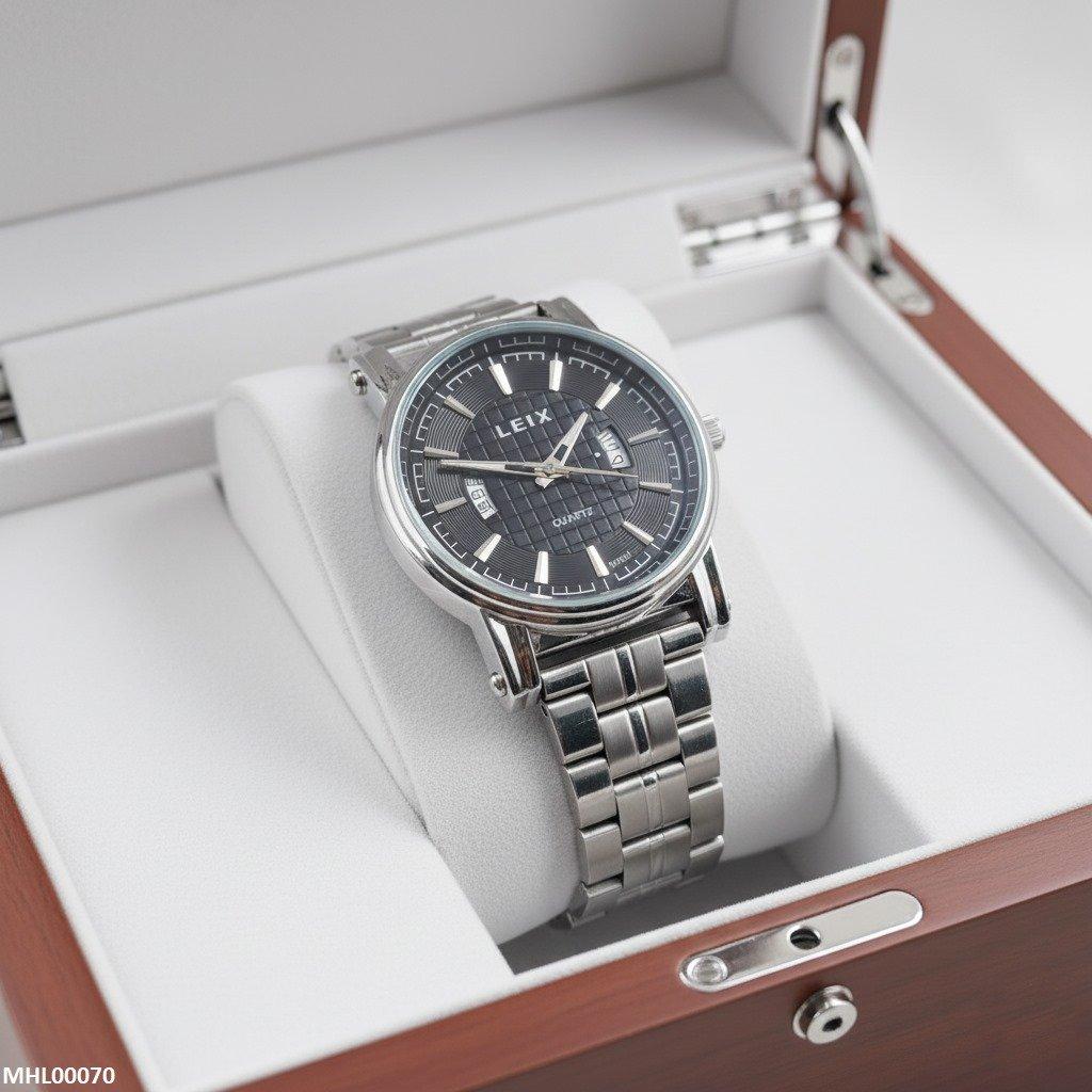 MHL00070 IWA Round Analog Dial Men's Watch - MHL