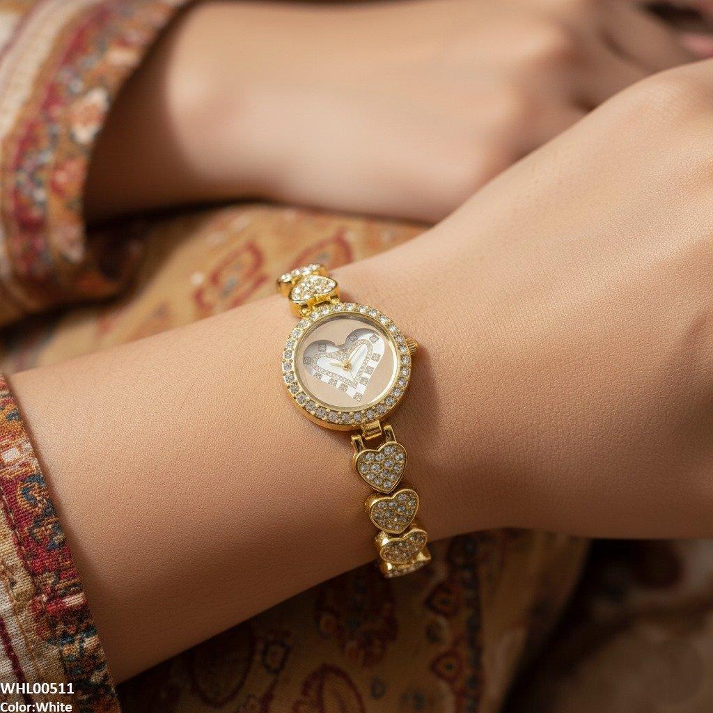 WHL00511 IWA Round Heart Women's Watch - WHL