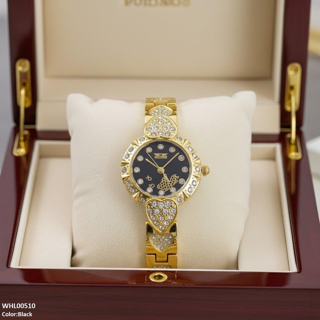 WHL00510 IWA Round Heart Bracelet Women's Watch - WHL