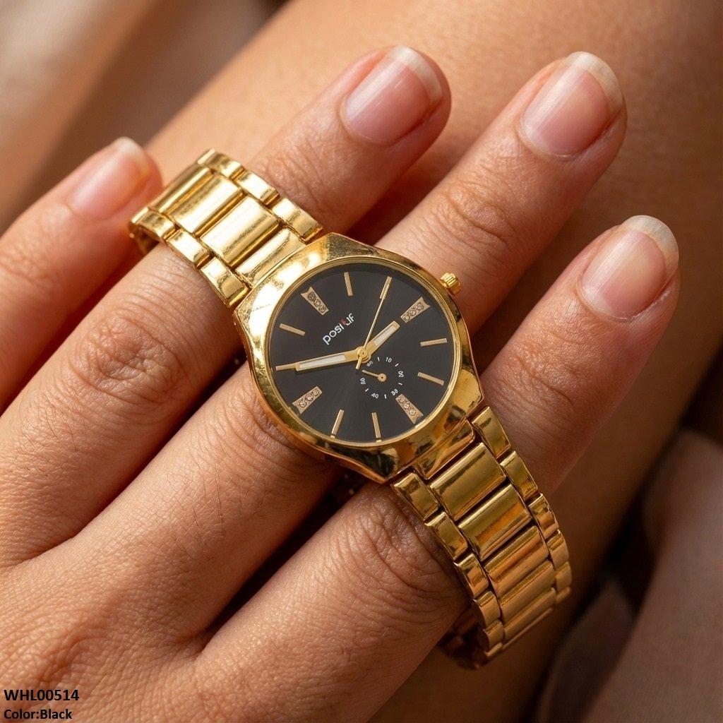 WHL00514 IWA Round Stone Dial Women's Watch - WHL