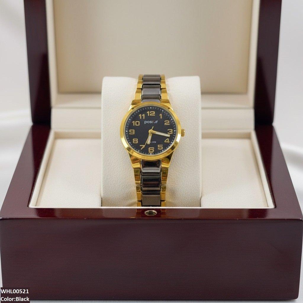 WHL00521 IWA Round Number's Dial Women's Watch - WHL