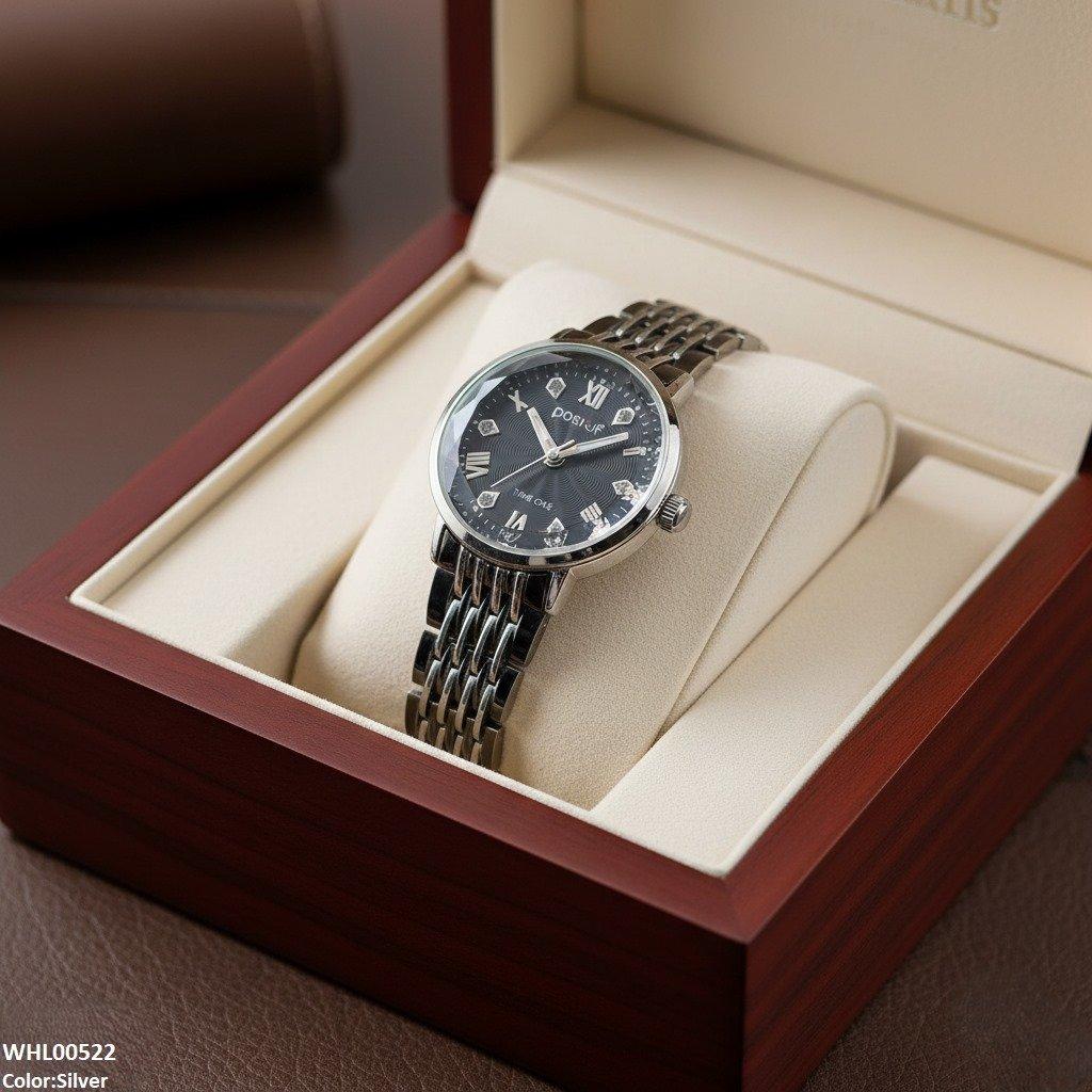 WHL00522 IWA Round Stone Dial Women's Watch - WHL