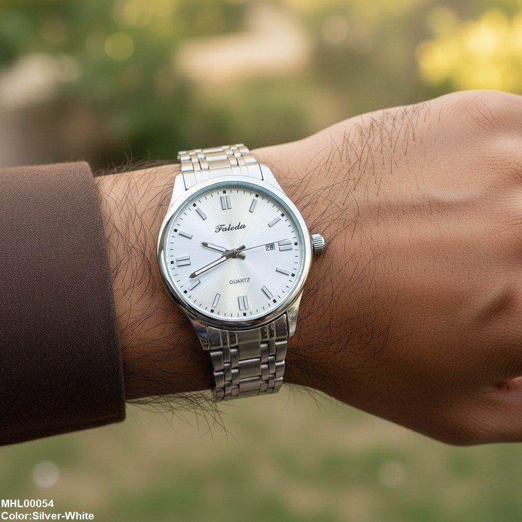 MHL00054 IWA Round Bezel Dial Men's Watch - MHL