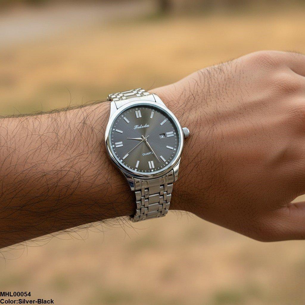 MHL00054 IWA Round Bezel Dial Men's Watch - MHL