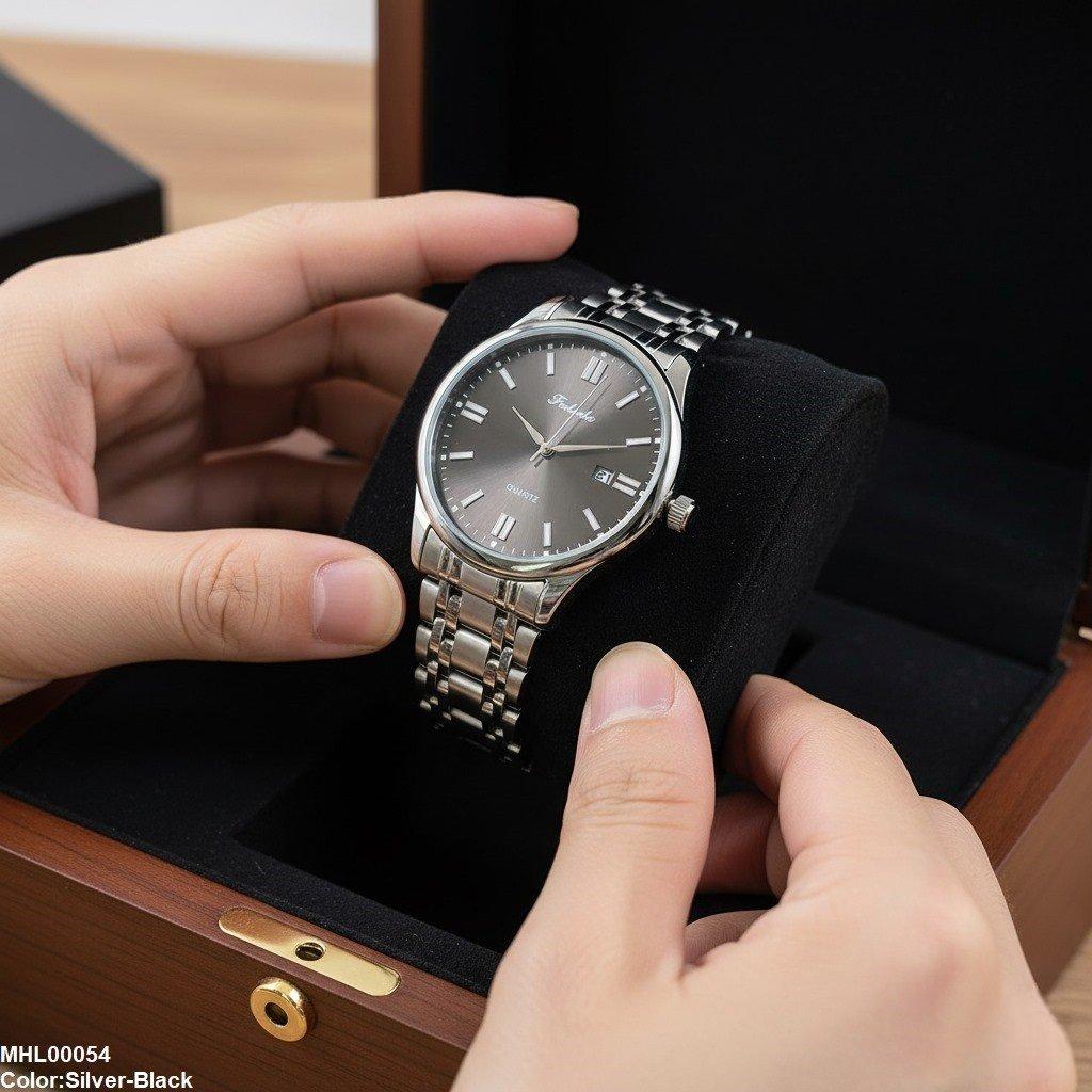 MHL00054 IWA Round Bezel Dial Men's Watch - MHL