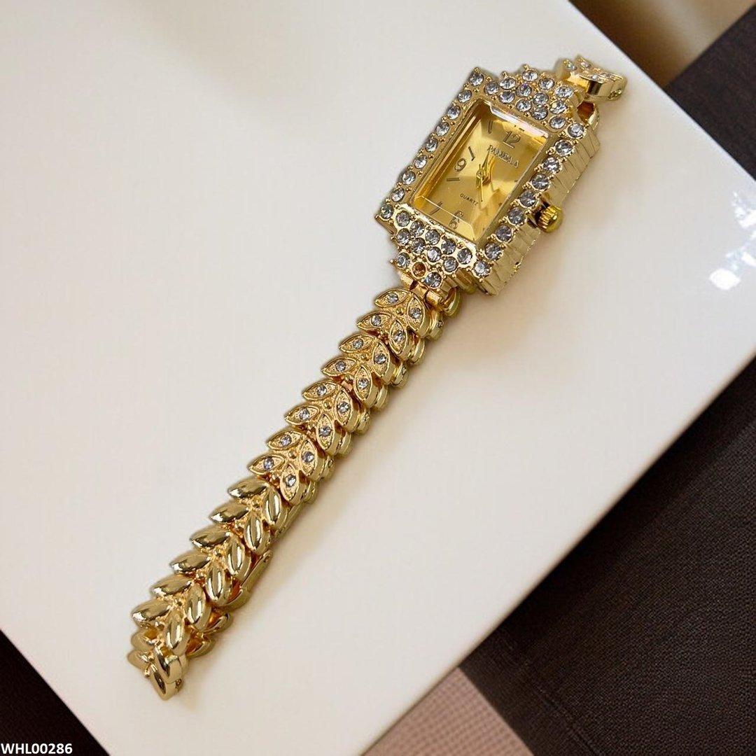 WHL00286 ZWA Rectangle Marquise Stone  Watch - WHL