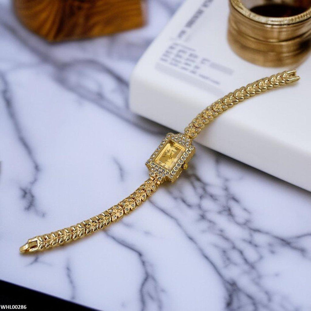 WHL00286 ZWA Rectangle Marquise Stone  Watch - WHL