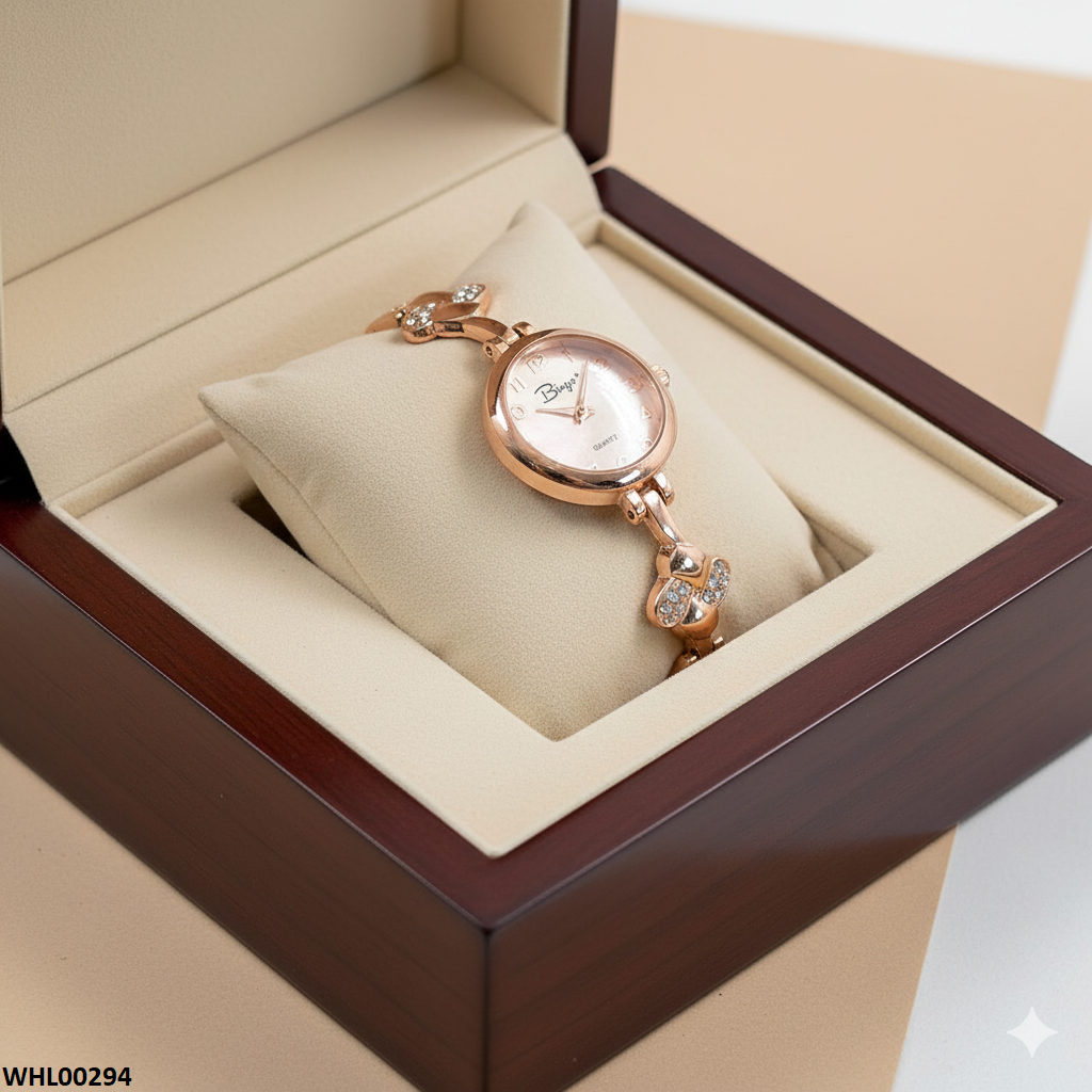 WHL00294 ZWA Round Link Chain Dial Watch - WHL