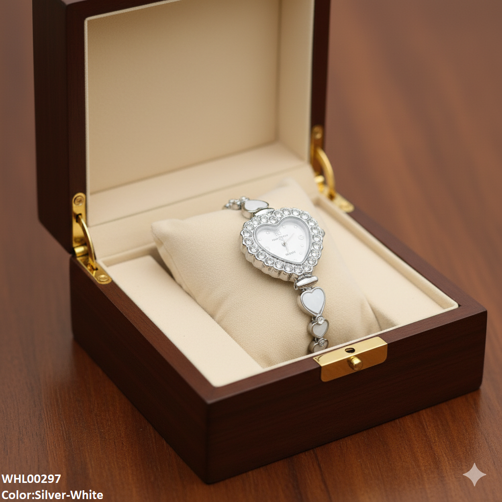 WHL00297 ZWA Heart Stone Women's Watch Adjustable - WHL