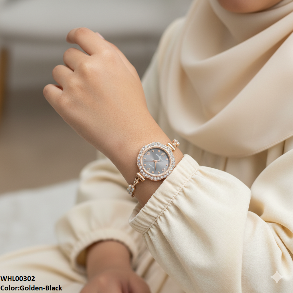 WHL00302 ZWA Flower  Watch Adjustable - WHL