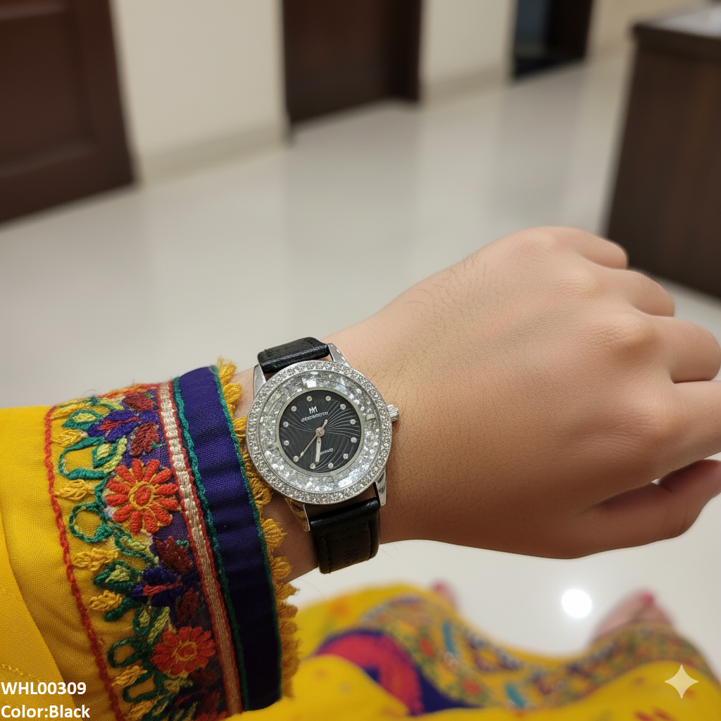 WHL00309 ZWA Round Shine Dial  Watch - WHL