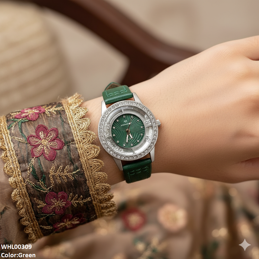 WHL00309 ZWA Round Shine Dial  Watch - WHL