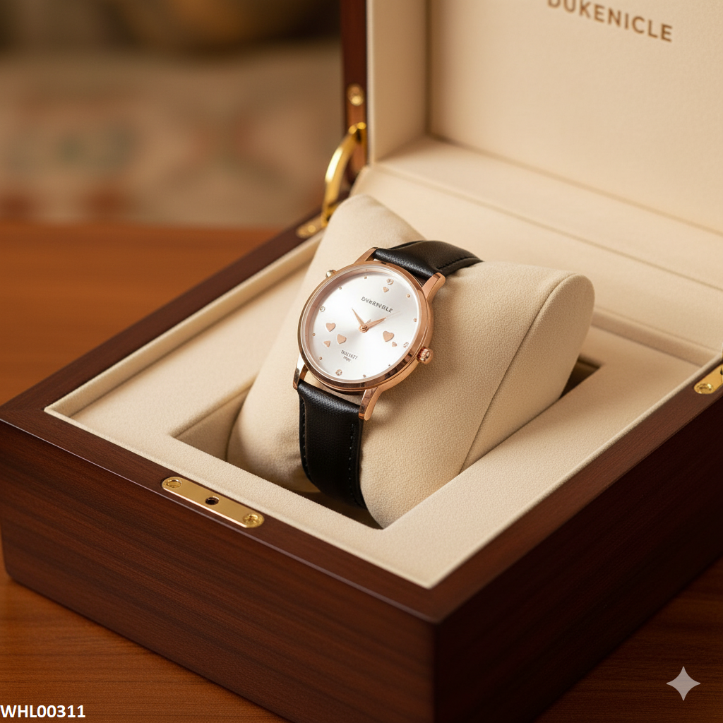 WHL00311 ZWA Round Heart Dial Watch - WHL