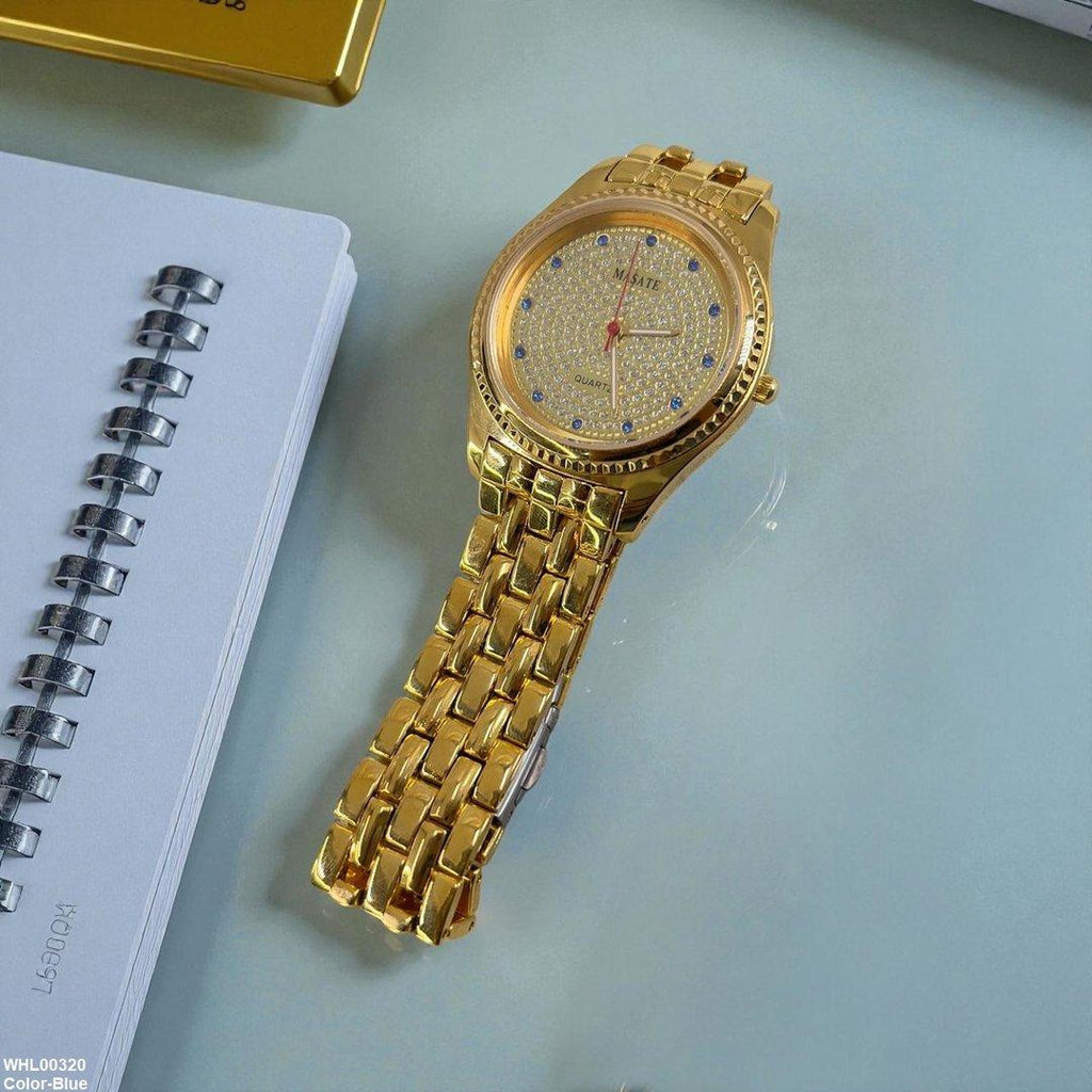 WHL00320 IWA Blue Stone Dial Watch - WHL
