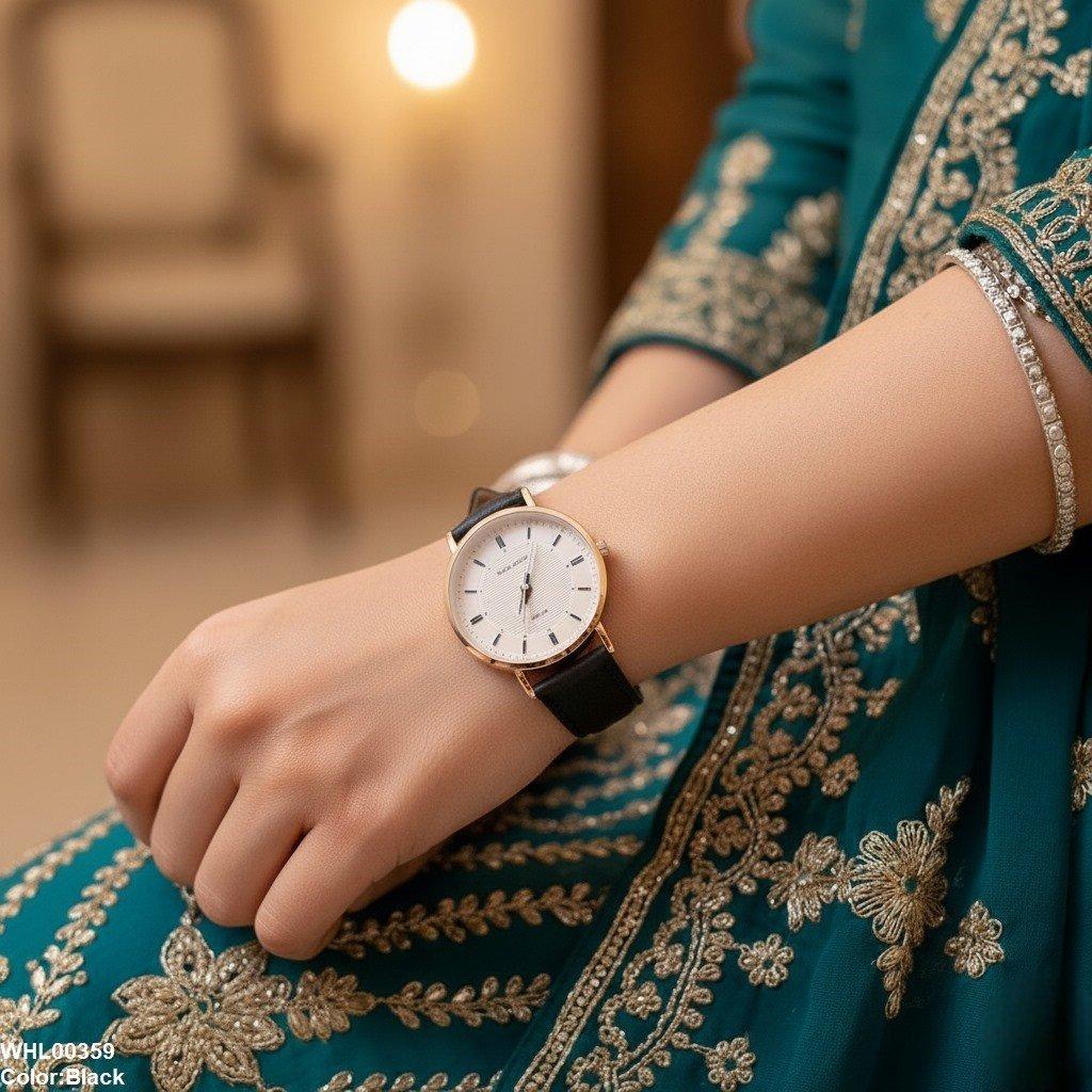 WHL00359 ZWA Round Bezel Dial Unisex Watch - WHL